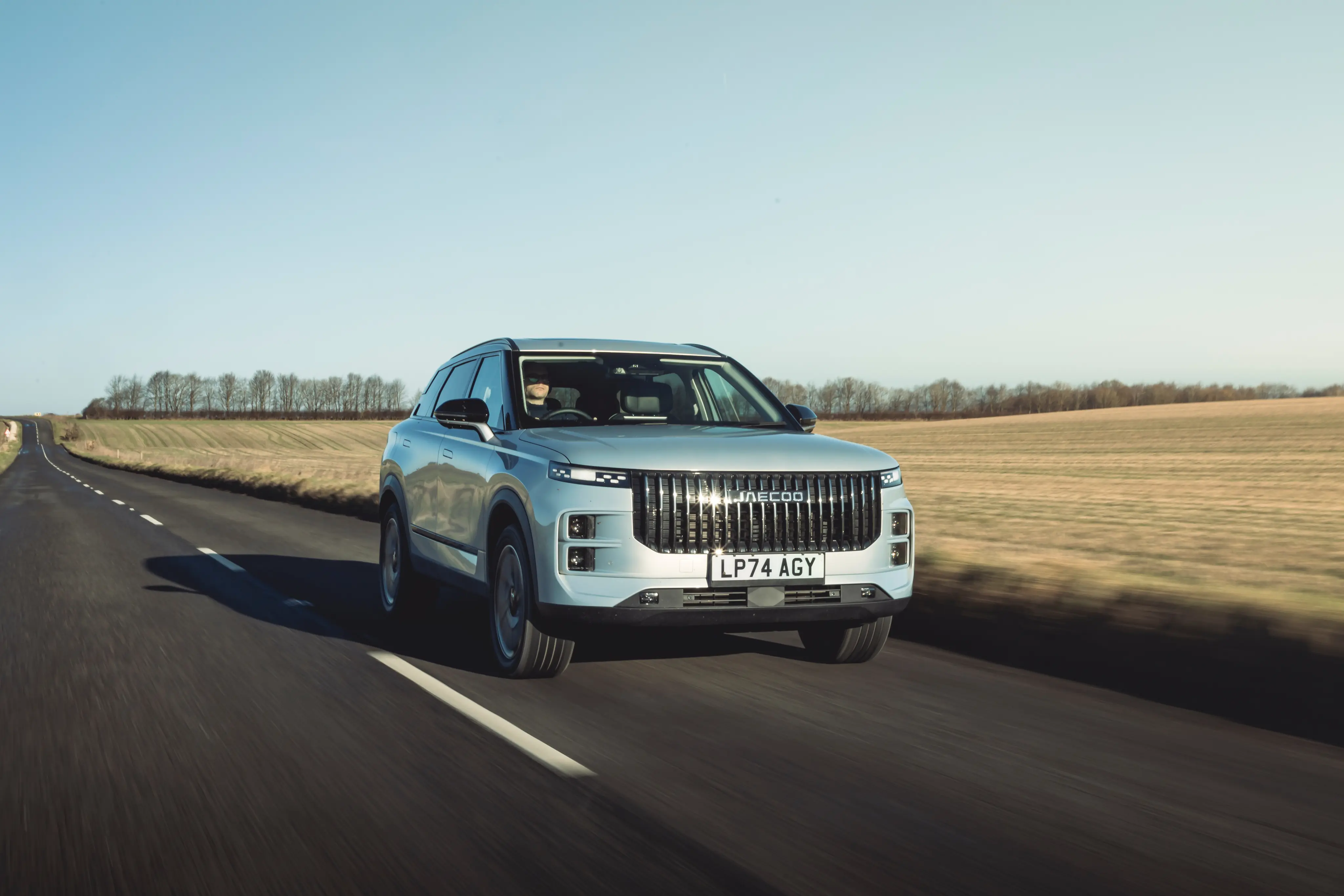 JAECOO vehicle on UK roads